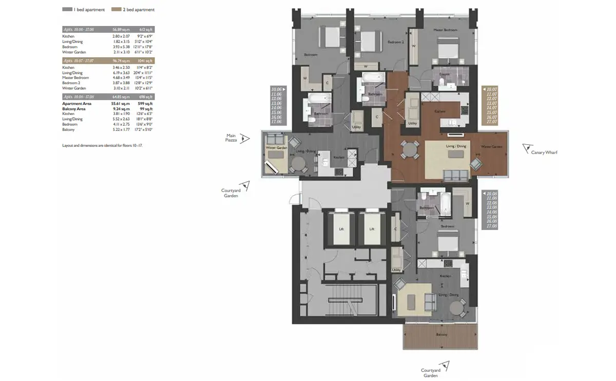 Goodmans Fields-Flat Plans Image#0879a