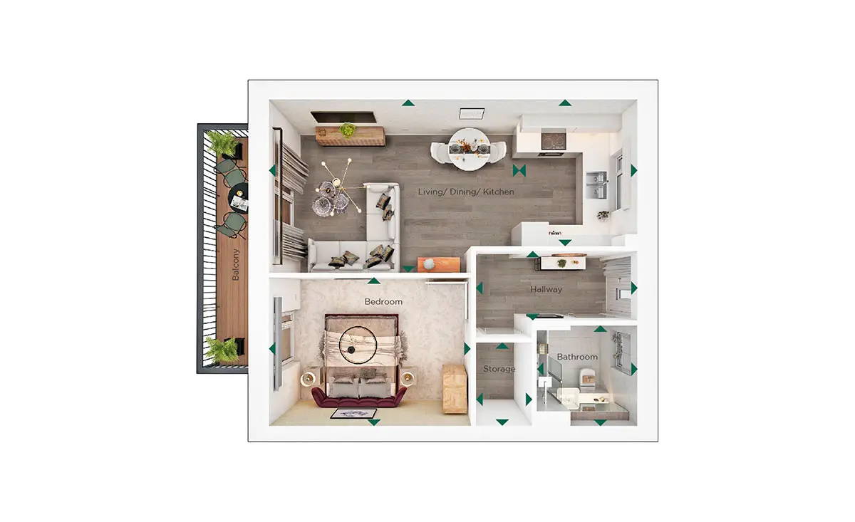 Granville Gardens-Flat Plans Image#26d7c