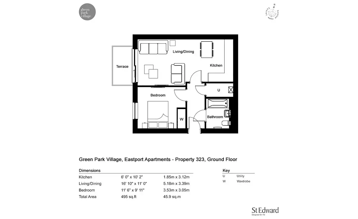 Green Park Village-Flat Plans Image#f9447