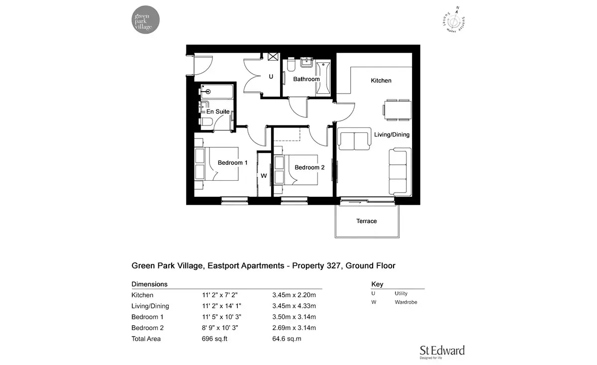 Green Park Village-Flat Plans Image#ad115