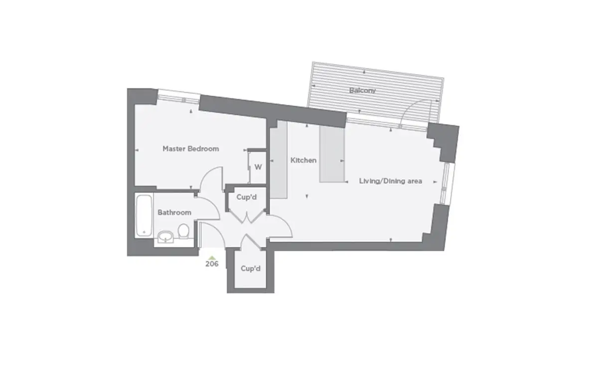 Greenwich Millennium Village-Flat Plans Image#84a4b