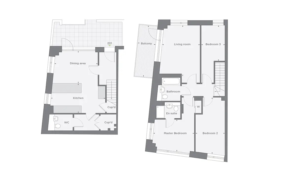 Greenwich Millennium Village-Flat Plans Image#93685