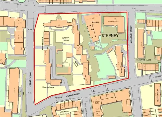 Harriott, Apsley & Pattison Houses-Site Plans Image#cc00a