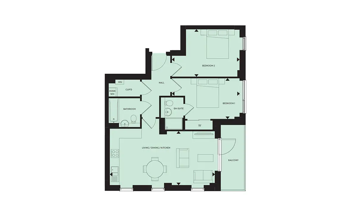 Harrow One-Flat Plans Image#2184d