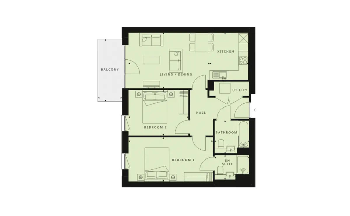 Hayes Village-Flat Plans Image#811fc