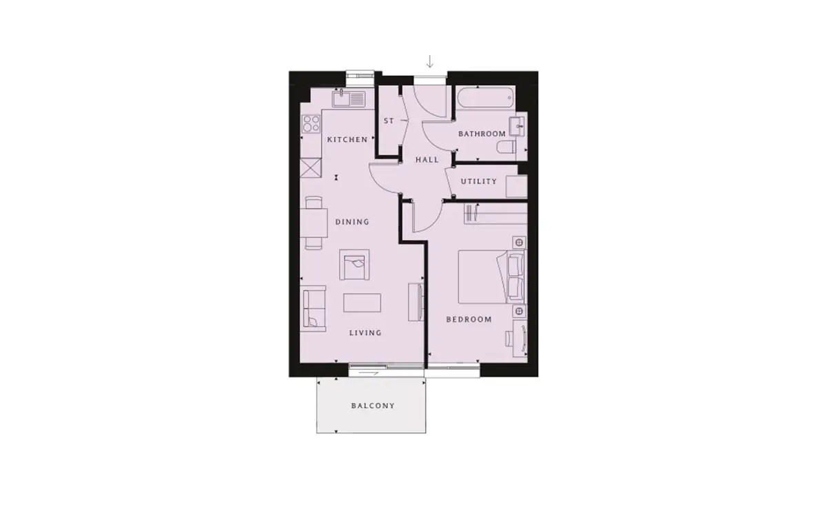 Hendon Waterside-Flat Plans Image#1768b