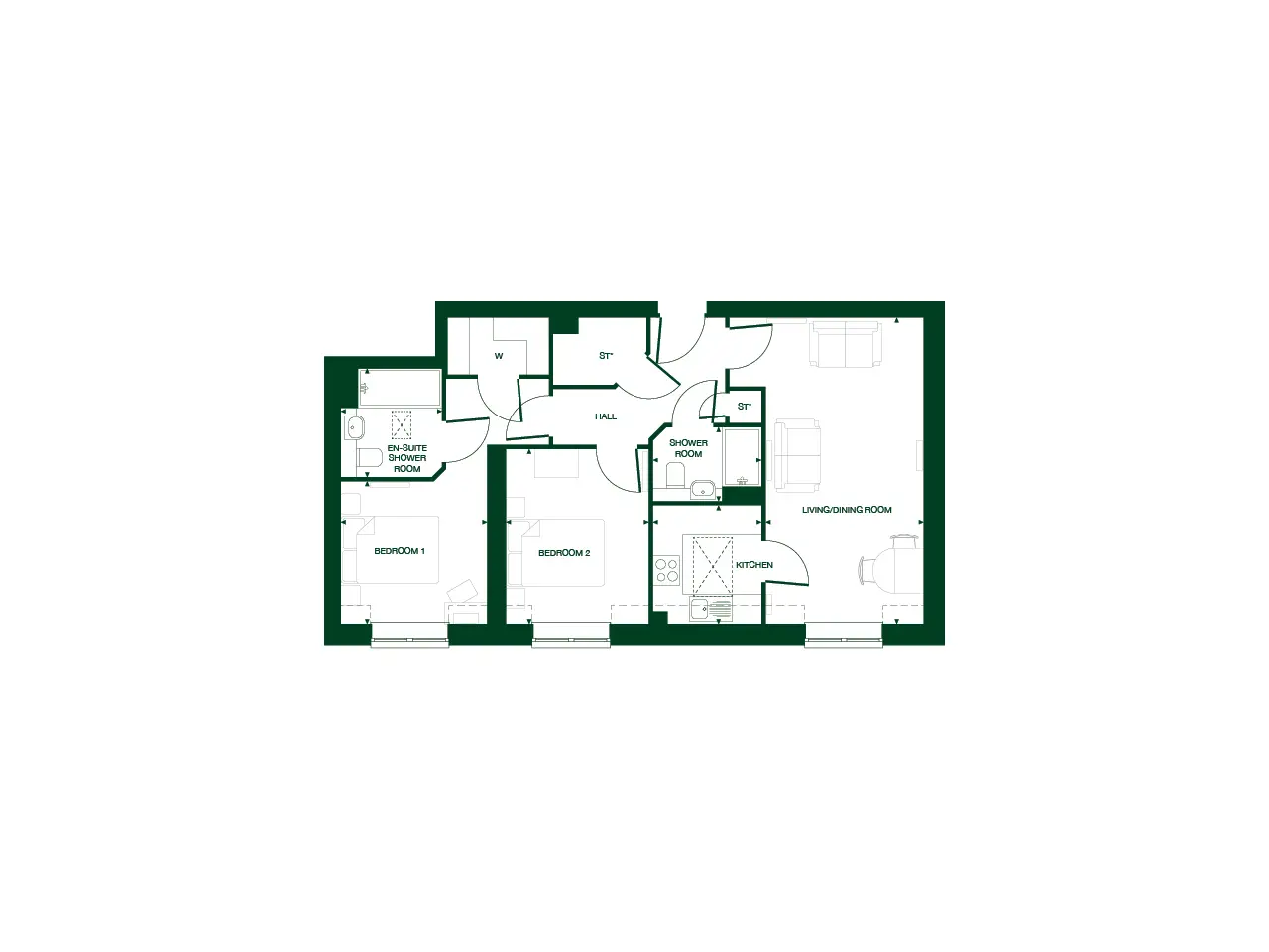 Highclere House-Flat Plans Image#05bca