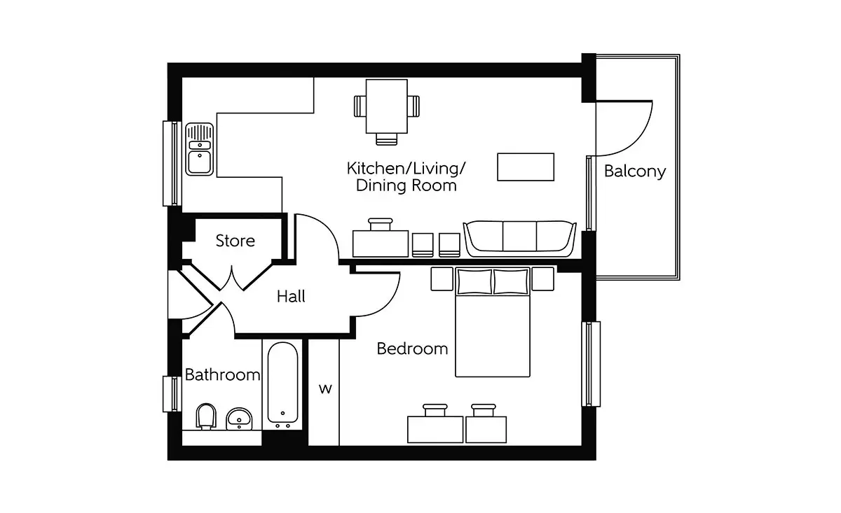 Ikon-Flat Plans Image#34b2b