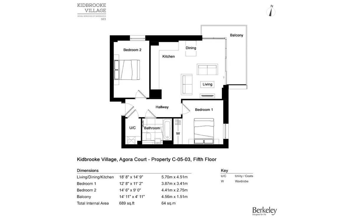 Kidbrooke Village-Flat Plans Image#78f65