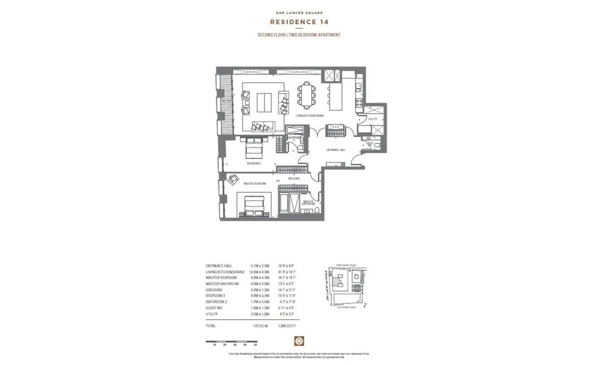 Lancer Square-Flat Plans Image#a0844