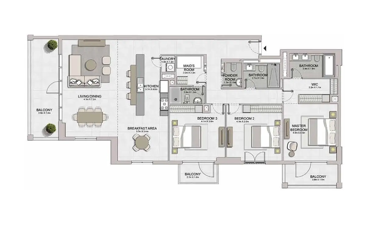 Le Pont Apartments-Public Image#ef67f