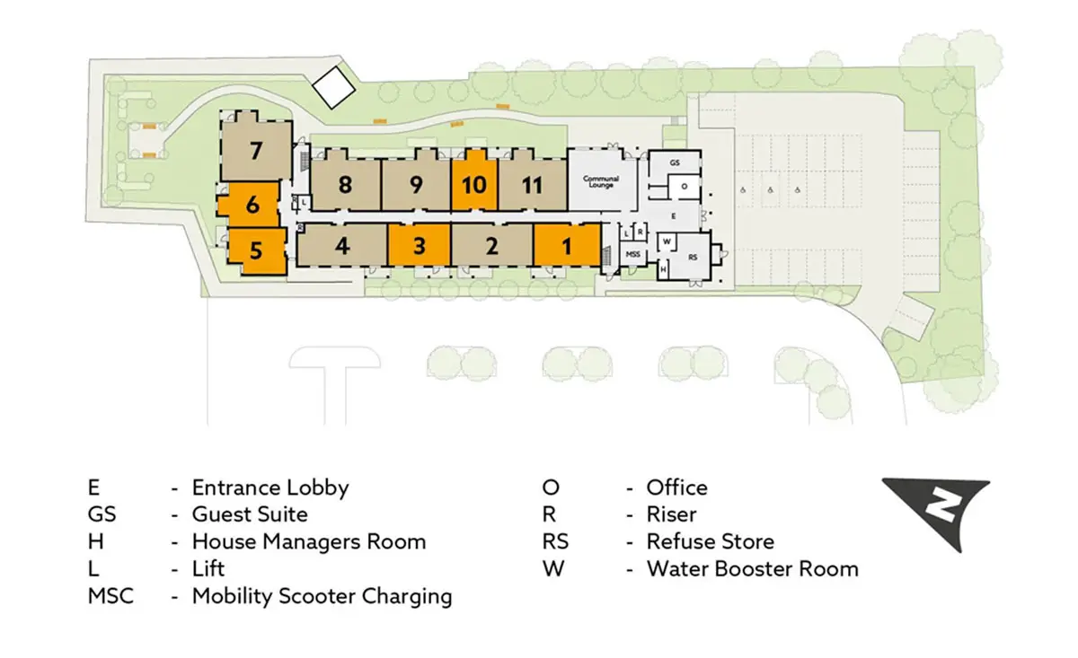 Lionheart Court-Site Plans Image#ecd55