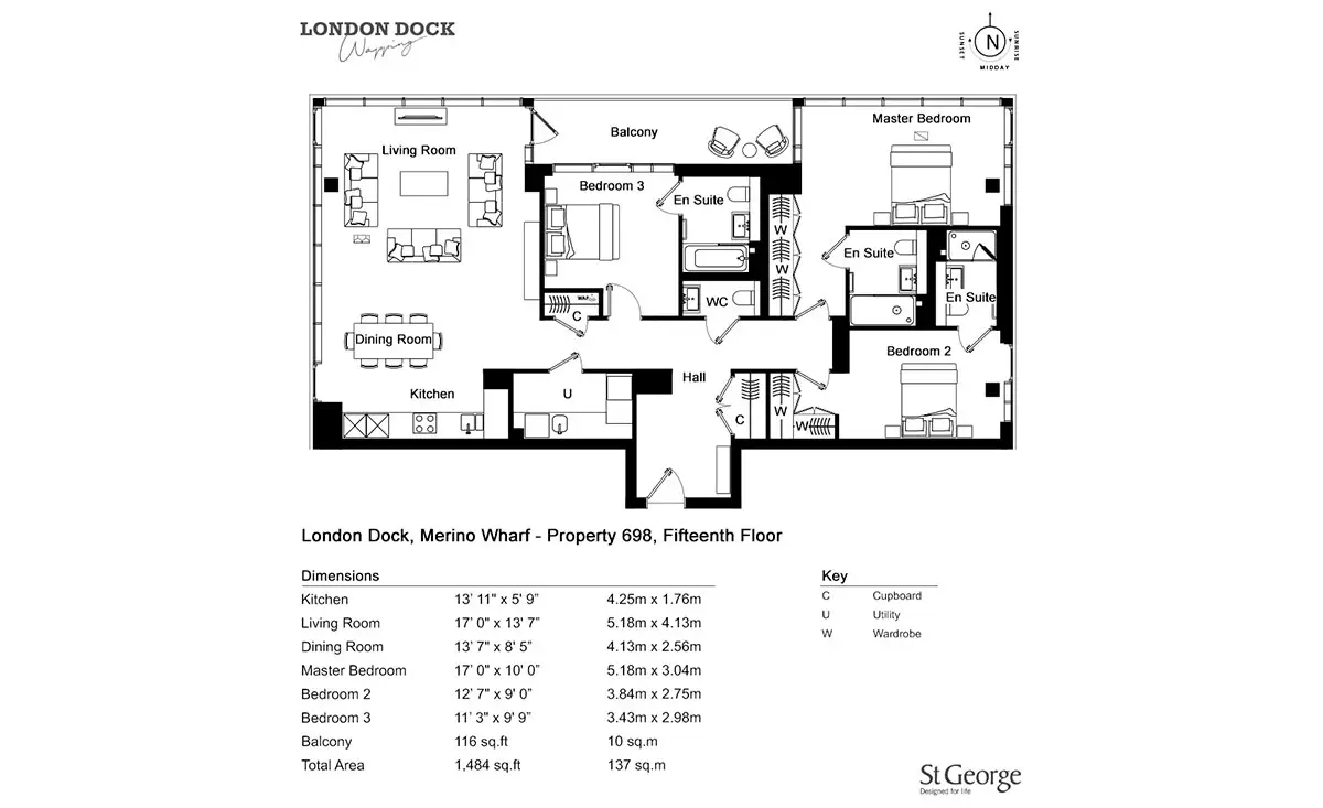 London Dock-Flat Plans Image#831af