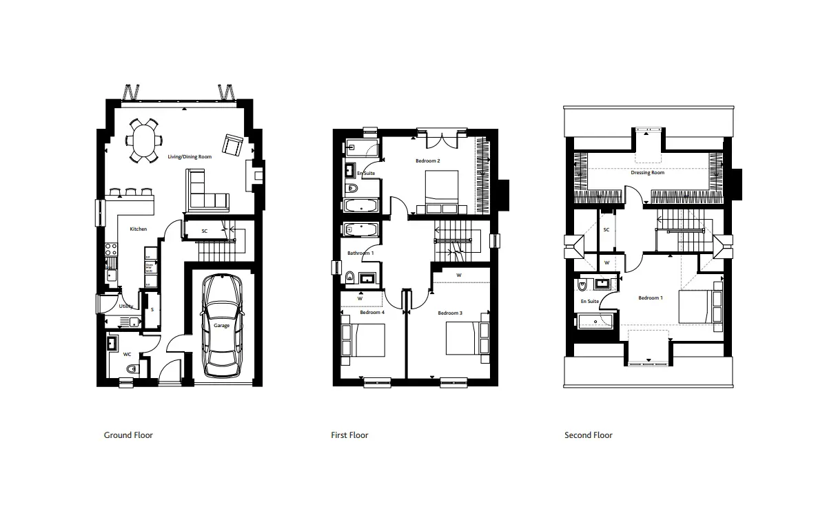 London Square Chigwell Village-Flat Plans Image#ceacb