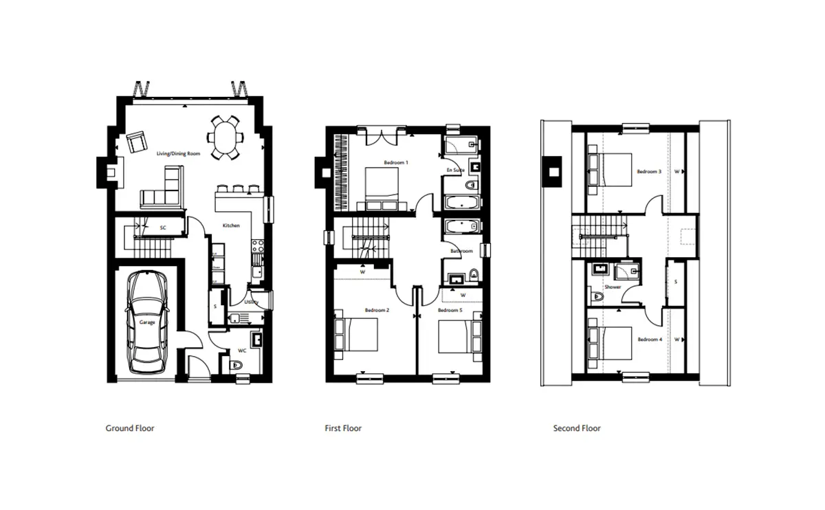 London Square Chigwell Village-Flat Plans Image#ca518