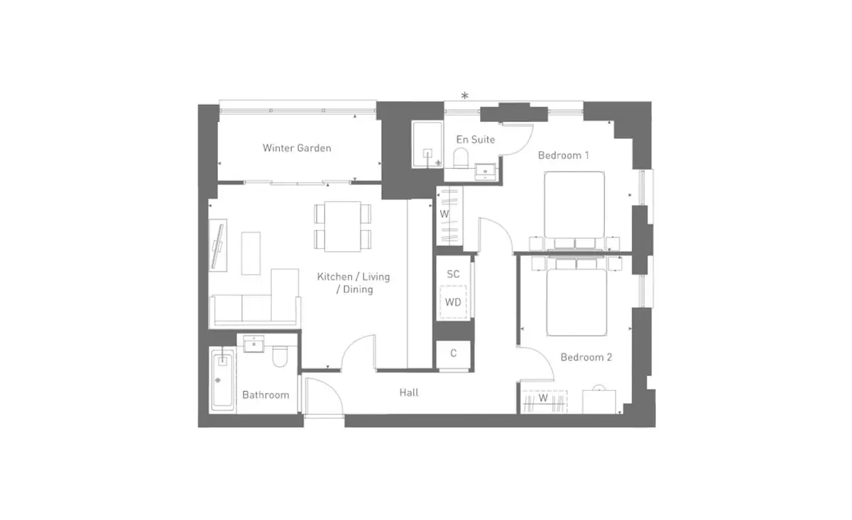 London Square Croydon-Flat Plans Image#90147