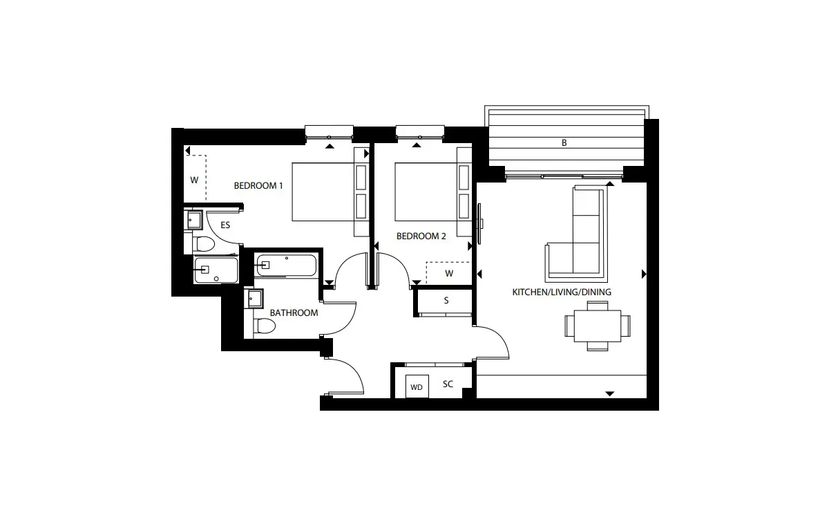 London Square Staines Upon Thames-Flat Plans Image#0d5ad