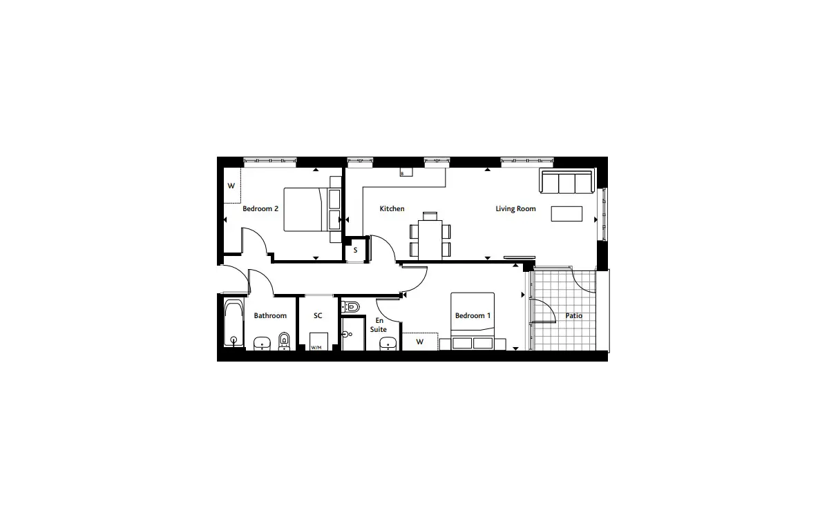 London Square Tadworth Gardens-Flat Plans Image#99c23