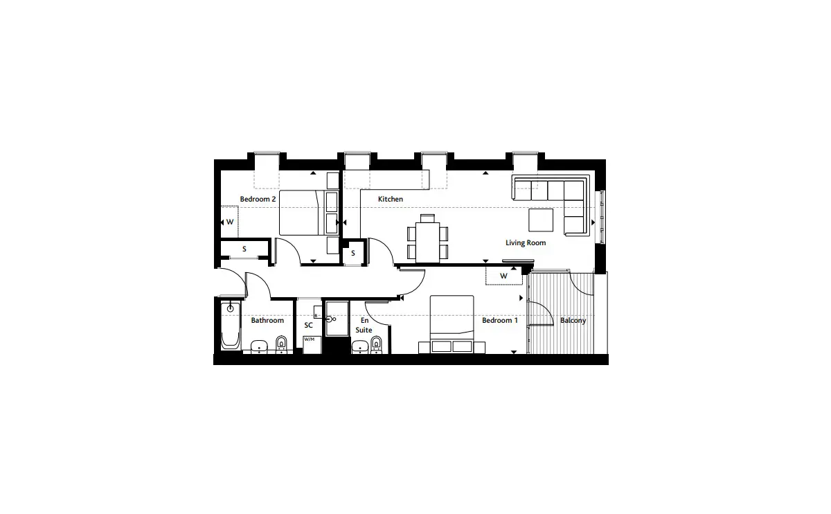 London Square Tadworth Gardens-Flat Plans Image#0e517