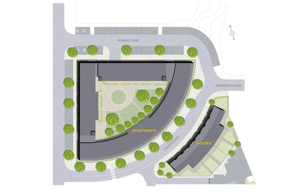 Lowen Place Apartments-Site Plans Image#003d3