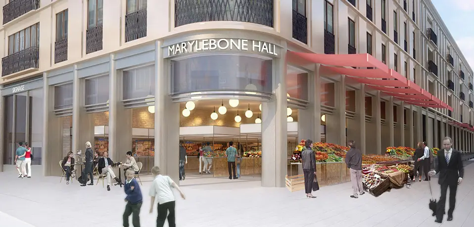 Marylebone Square-Public Image#e3d1a