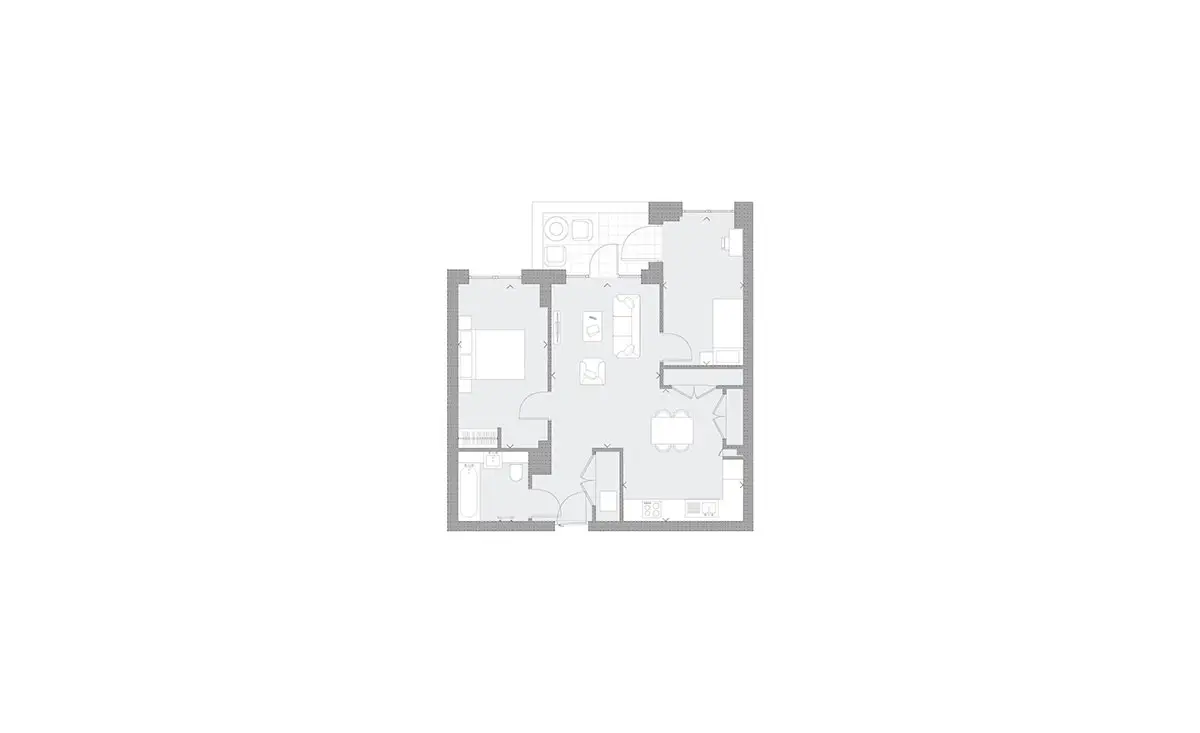 Meridian One-Flat Plans Image#faf49