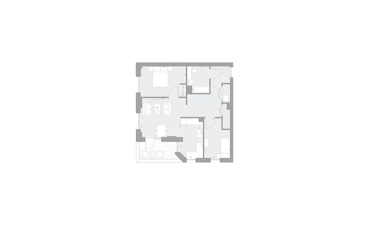 Meridian One-Flat Plans Image#6a498