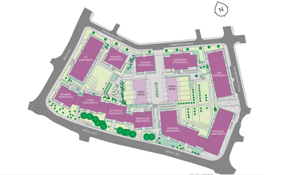 Millbrook Park by Barratt-Site Plans Image#04e35