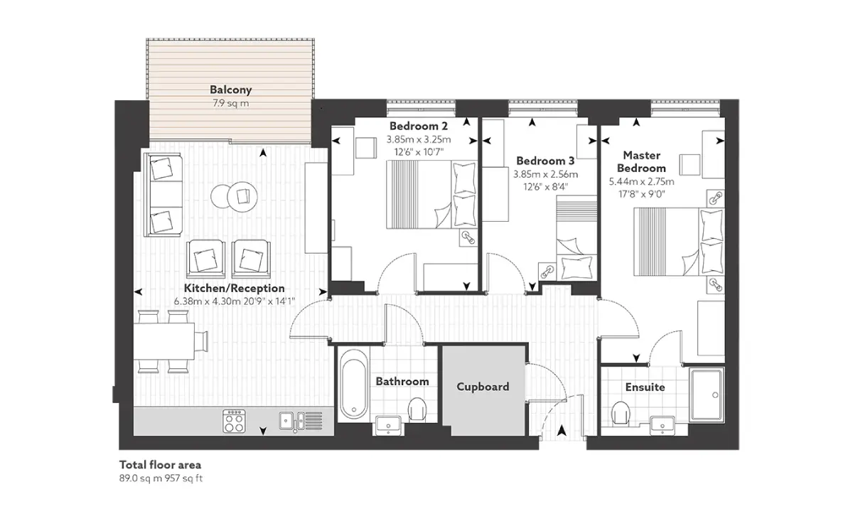 Mode-Flat Plans Image#f3f52