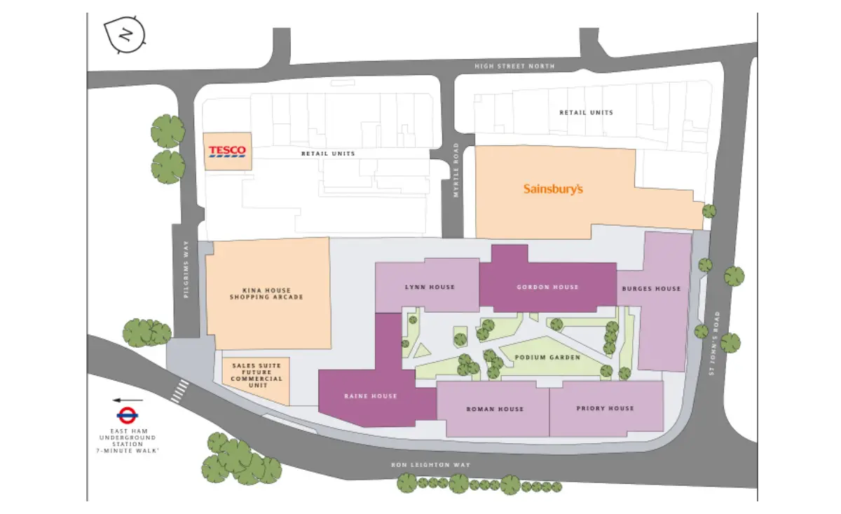 New Market Place-Site Plans Image#a7f1d