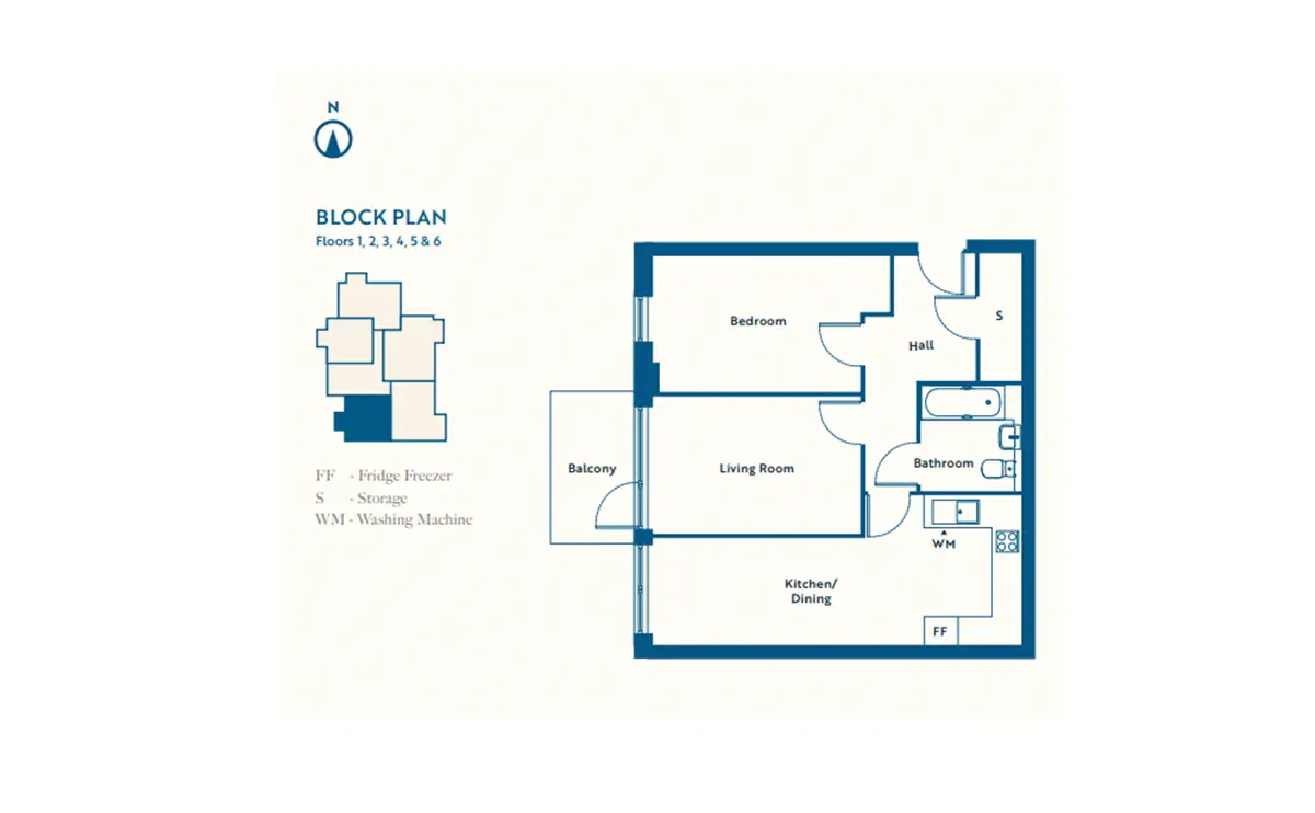 New River Walk-Flat Plans Image#11f41