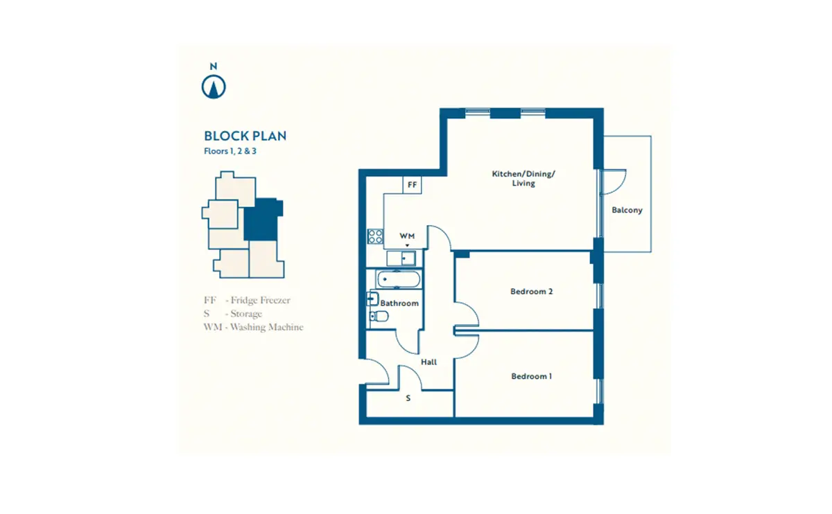 New River Walk-Flat Plans Image#e440c