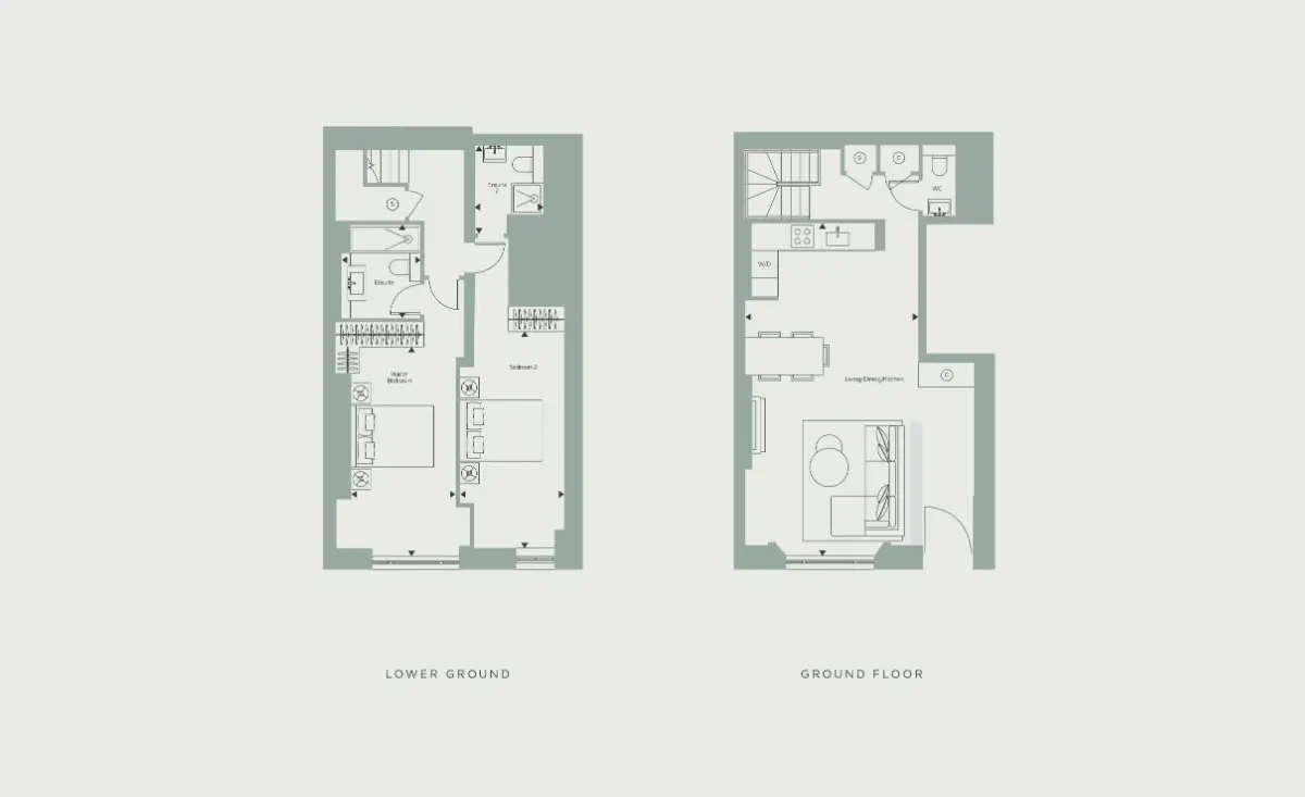 No. 18 Porchester Gardens-Flat Plans Image#18a57