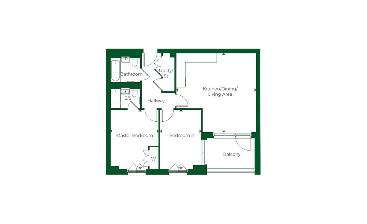 No.1 Millbrook Park-Flat Plans Image#43097