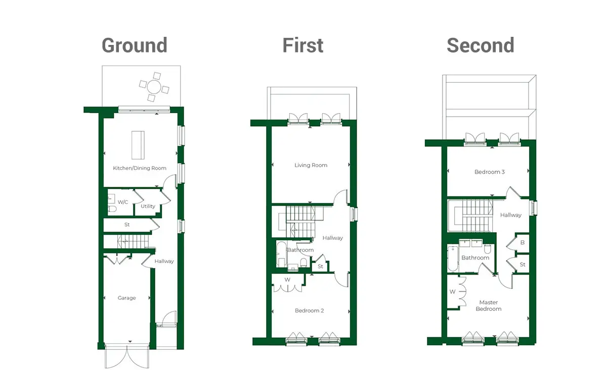 No.1 Millbrook Park-Flat Plans Image#77365