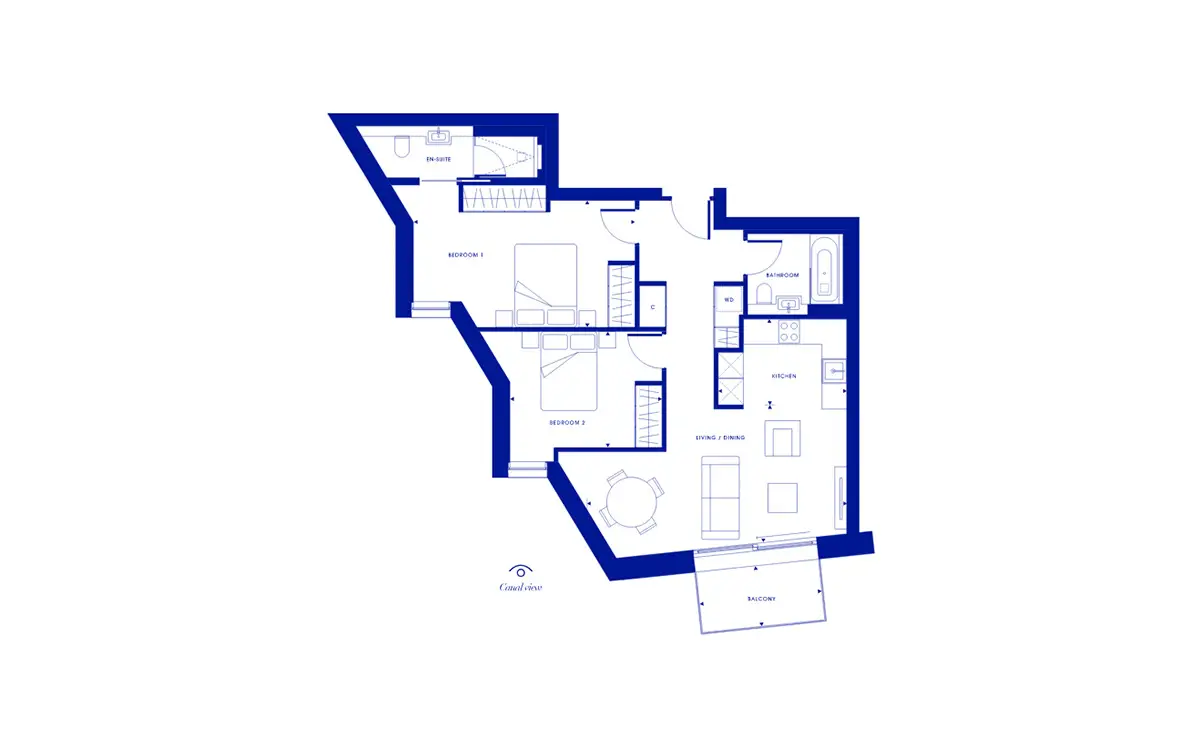 No.3 Canalside Walk-Flat Plans Image#f35b4