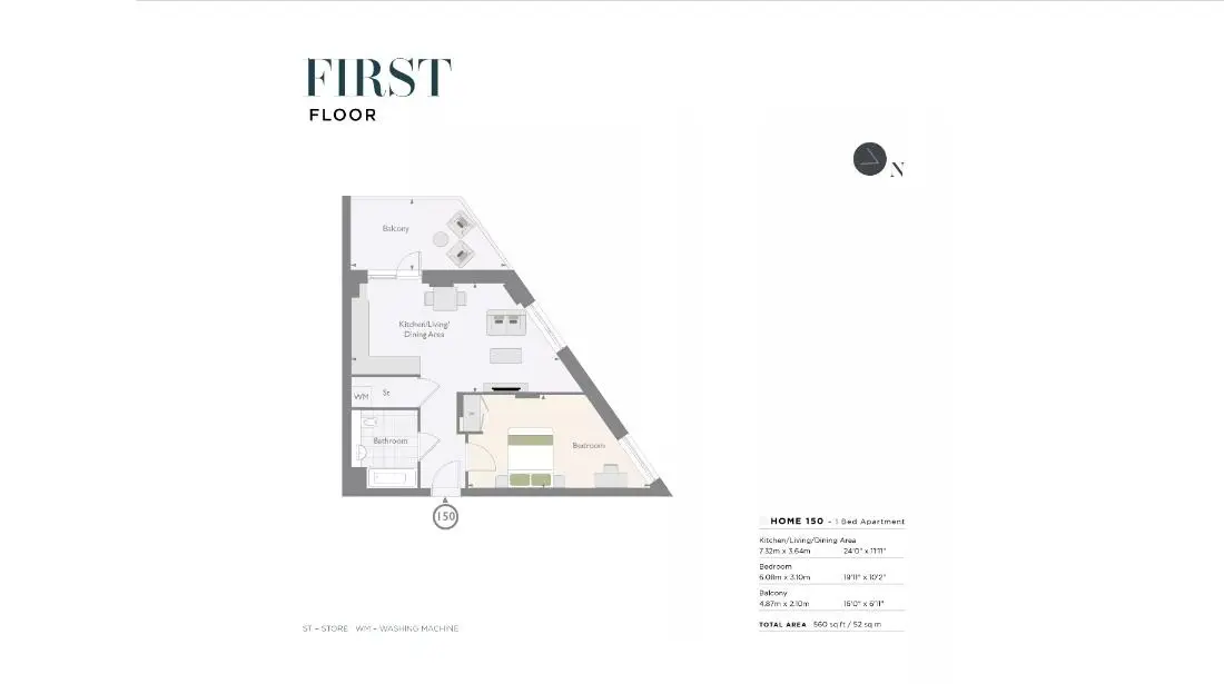 North West Quarter-Flat Plans Image#fa276