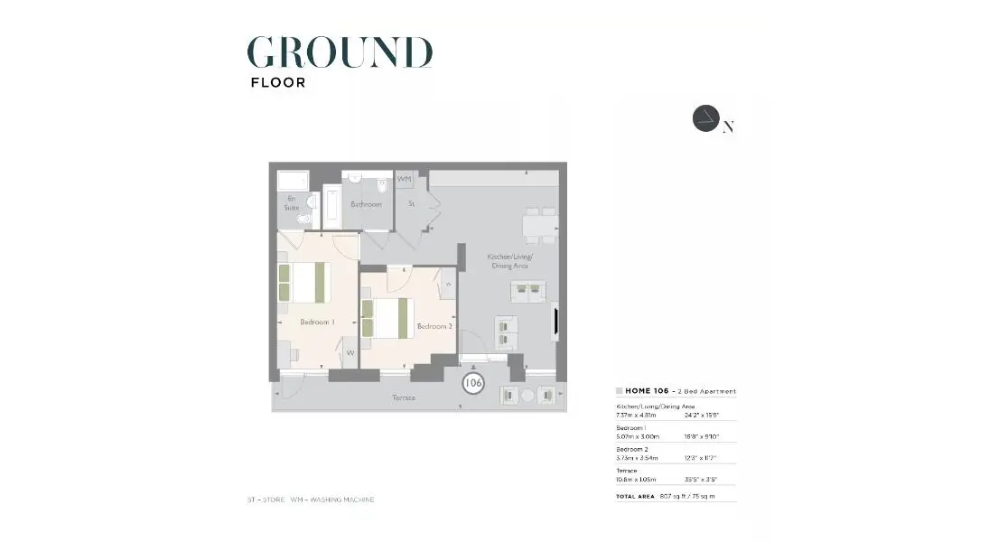 North West Quarter-Flat Plans Image#93f94