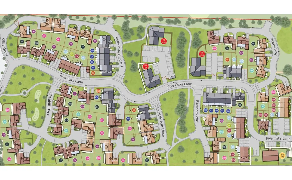 Oaklands Hamlet-Site Plans Image#076cb