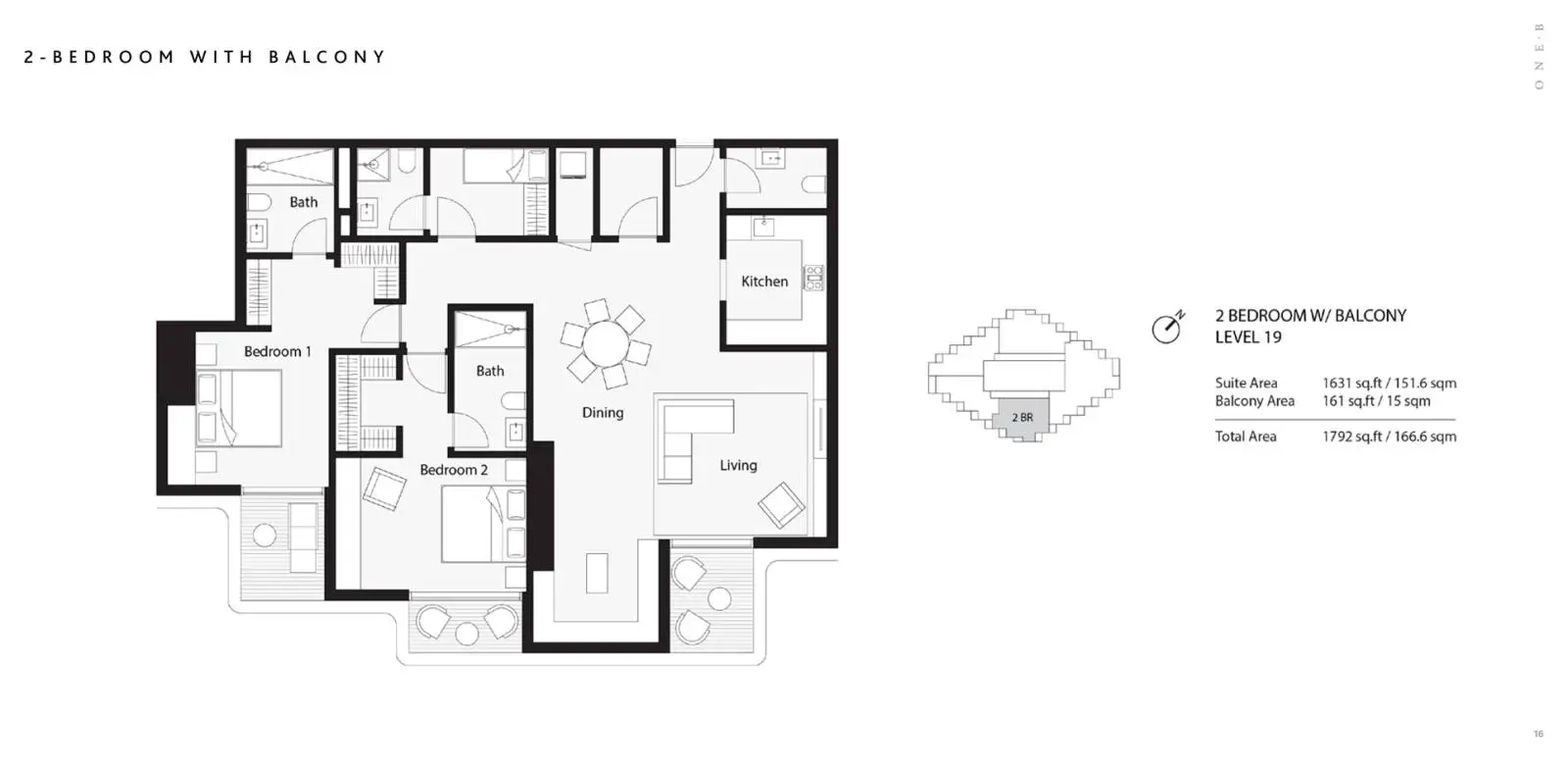 One B Tower-Flat Plans Image#e2574