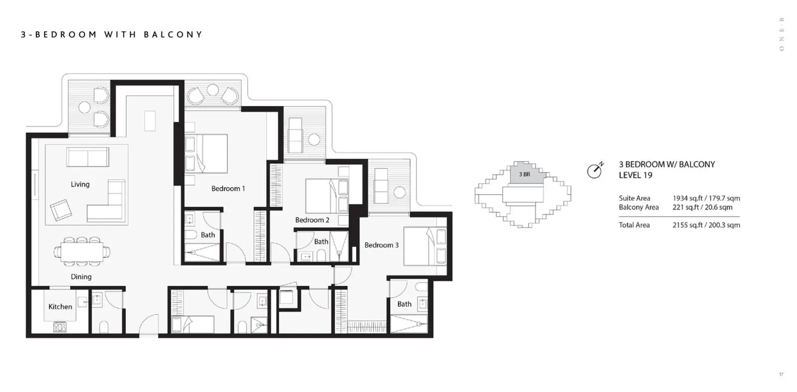 One B Tower-Flat Plans Image#c0aa0