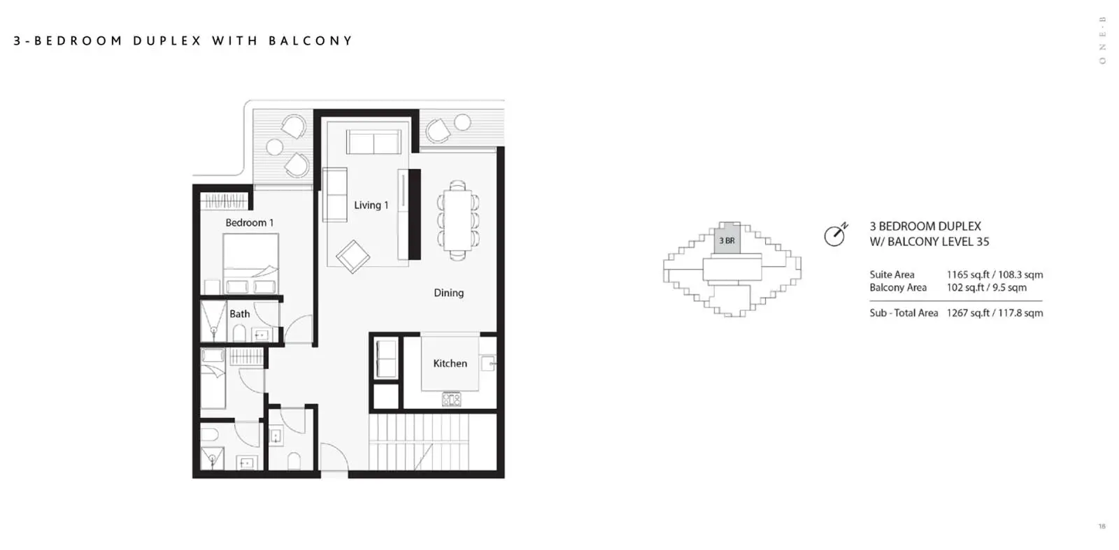 One B Tower-Flat Plans Image#6af1c