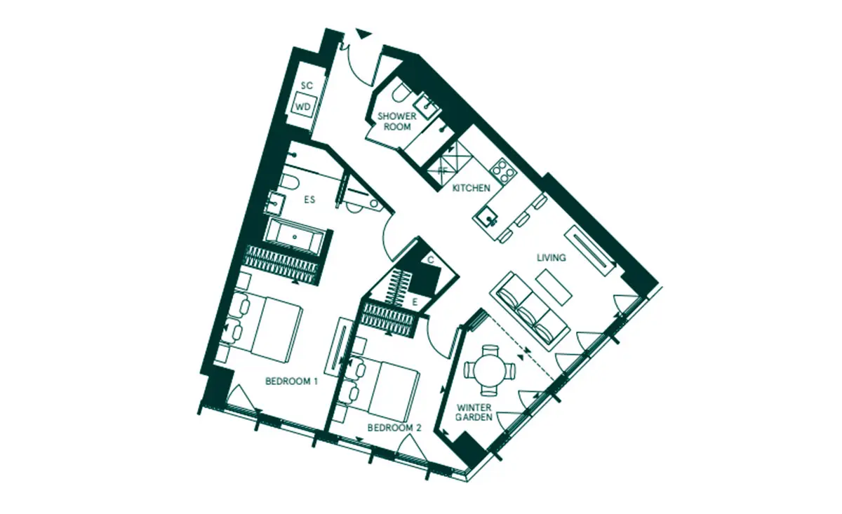 One Crown Place-Flat Plans Image#dcc7c