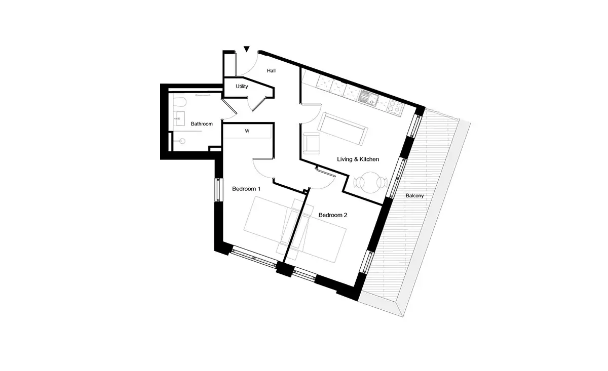 One Fox Lane-Flat Plans Image#3a2e0