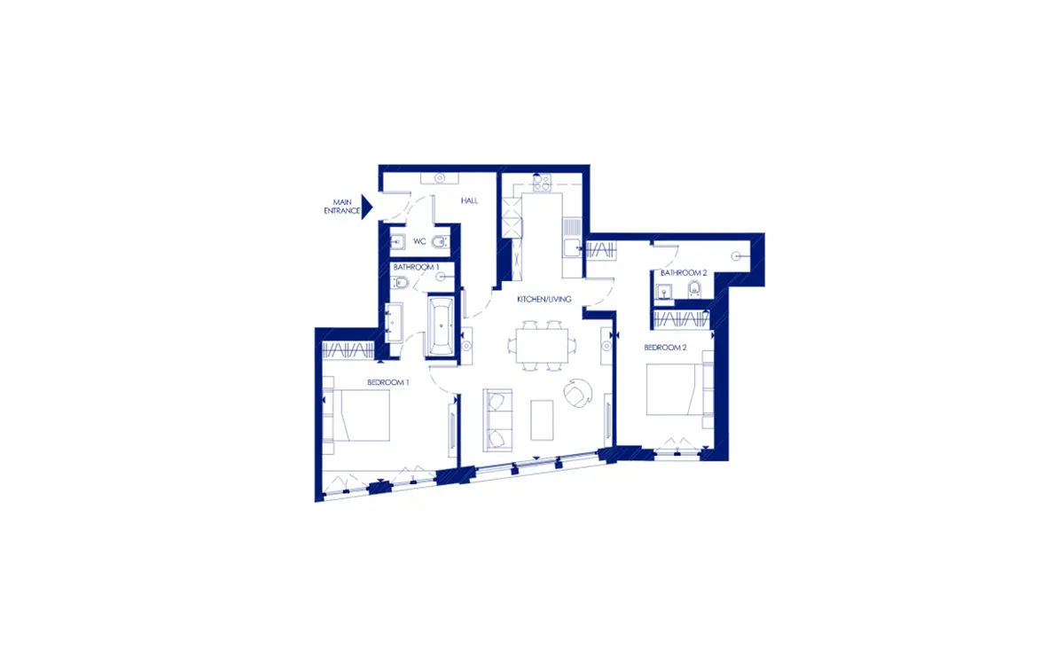 One Molyneux Street-Flat Plans Image#236e5