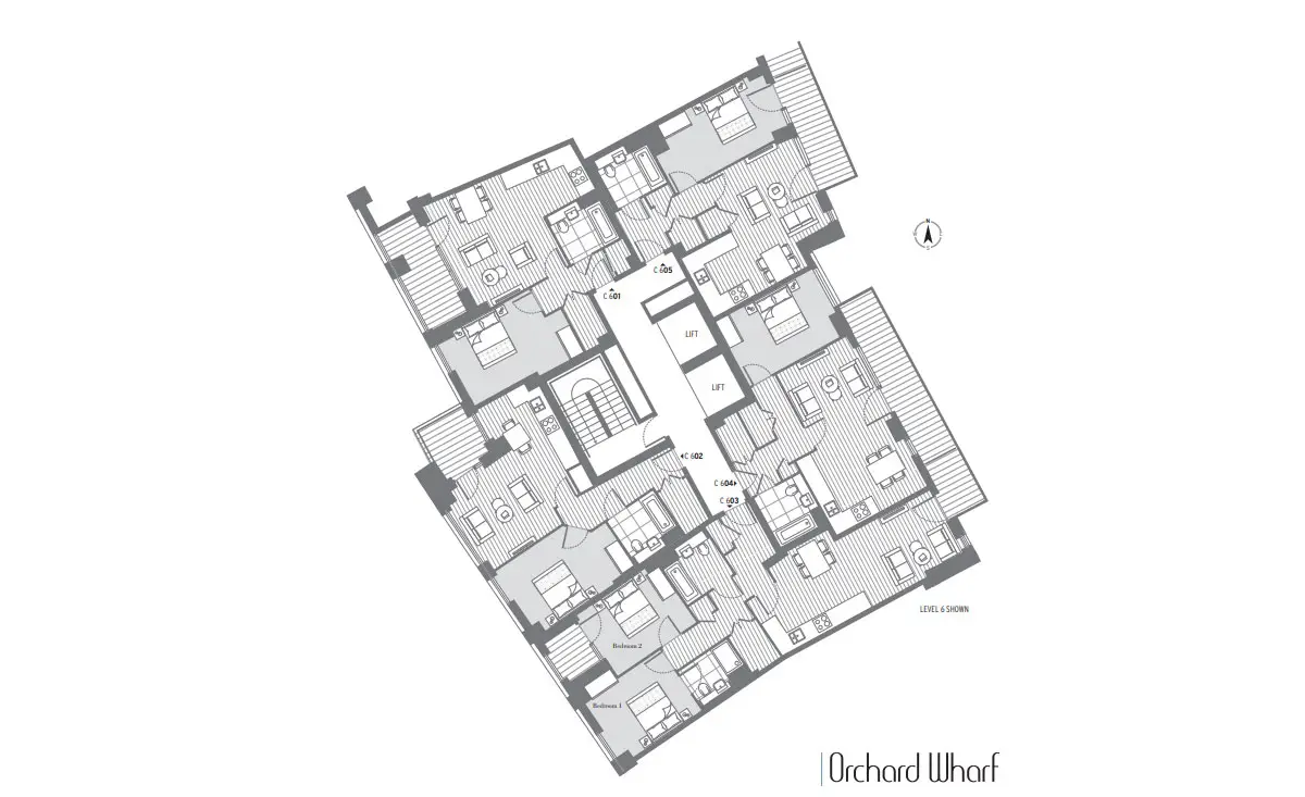 Orchard Wharf-Flat Plans Image#c3526