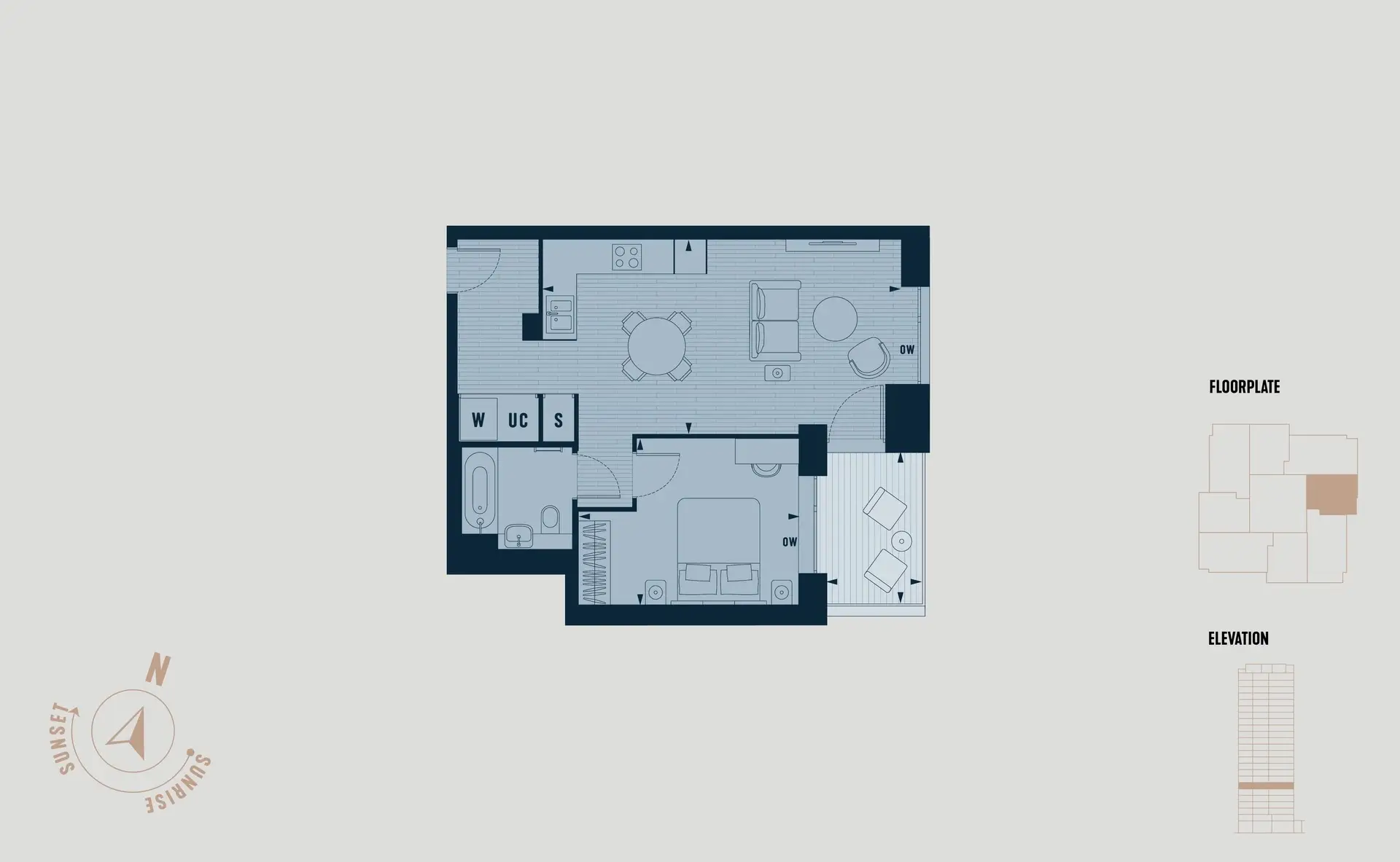 Park & Sayer, Elephant and Castle-Flat Plans Image#44df9