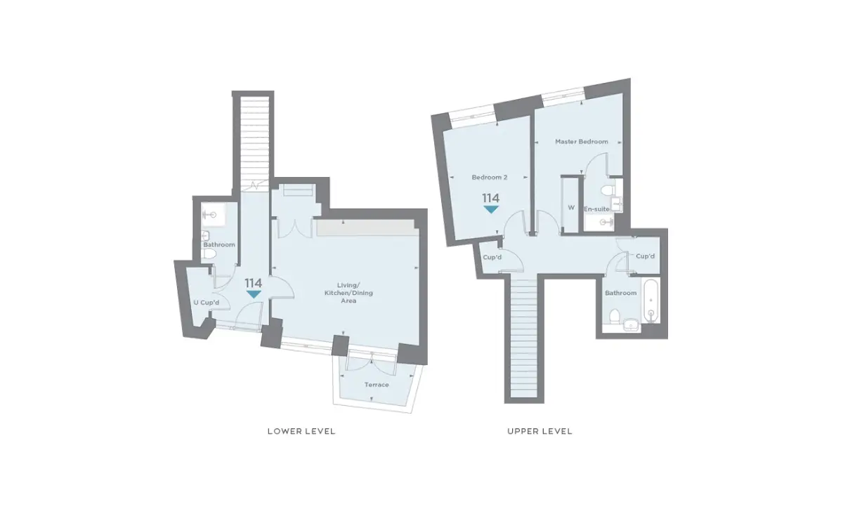 Quartet-Flat Plans Image#7294a