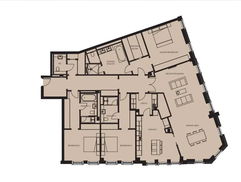 Queen Anne's Gate-Flat Plans Image#40e62