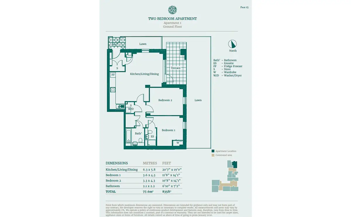 Rectory Park-Flat Plans Image#2b5b6